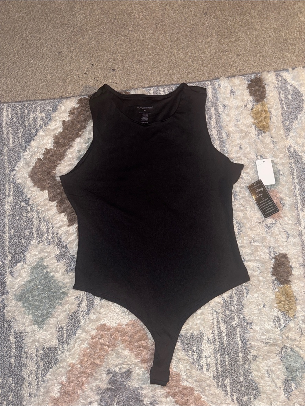 No Comment Sleeveless Bodysuit